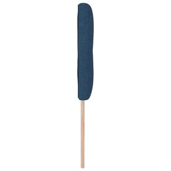 LED Kopfteil Mit Knopfheftung Blau 72 cm Stoff