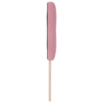LED Kopfteil mit LED-Lichtleisten Rosa 180 cm Samt