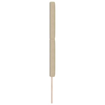 LED Kopfteil-Lampe in Grün und Grau mit 80 cm aus Cordstoff