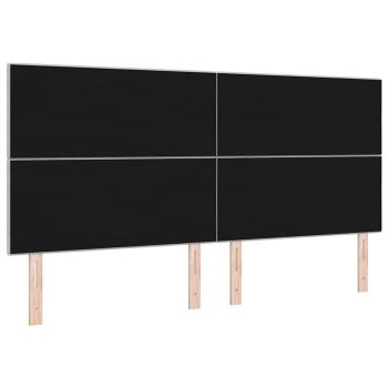 LED Kopfteil Licht Grau 100 cm Samt
