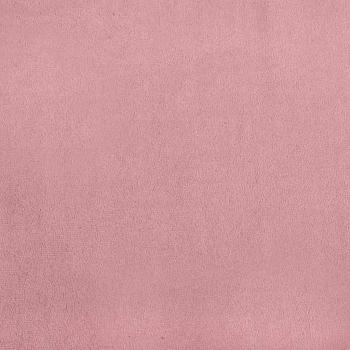 ARDEBO.de - Boxspringbett mit Matratze Rosa 140x200 cm Samt