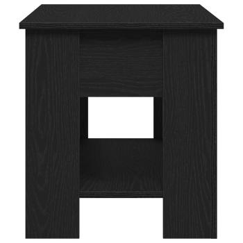 Schwarzer Eichen-Couchtisch - 101x49x52 cm Aus engineered Wood