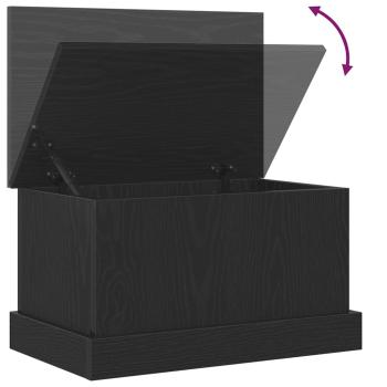 Aufbewahrungsbox Schwarze Eiche 50x30x28 cm Werkstoff