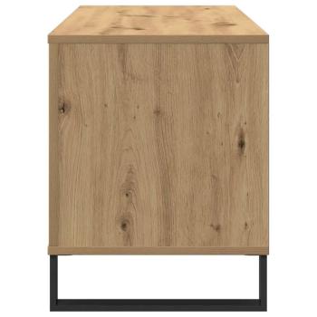 Schallplattenregal Artisan Eiche 100x38x48 cm Ingenieurlaminat