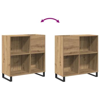 Record Cabinet Artisan Oak 84,5x38x89 cm Holzwerkstoff