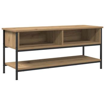 TV-Schrank Artisan Eiche 100x35x45 cm Engineering Holz und Stahl