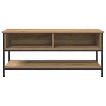 TV-Schrank Artisan Eiche 100x35x45 cm Engineering Holz und Stahl