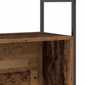 Bücherregal Rauchescheine 80x30x78,5 cm Ingenieure Holz