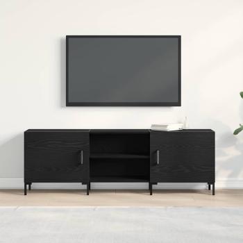 ARDEBO.de - TV-Schrank Schwarze Eiche 150x30x50 cm aus Holzwerkstoff