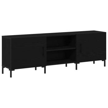 TV-Schrank Schwarze Eiche 150x30x50 cm aus Holzwerkstoff