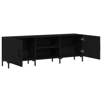TV-Schrank Schwarze Eiche 150x30x50 cm aus Holzwerkstoff