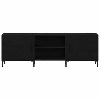 TV-Schrank Schwarze Eiche 150x30x50 cm aus Holzwerkstoff