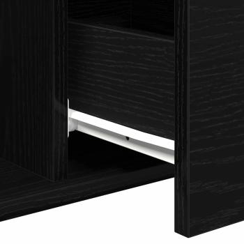 Couchtisch Schwarze Eiche 90x50x36,5 cm Ingenieurholz