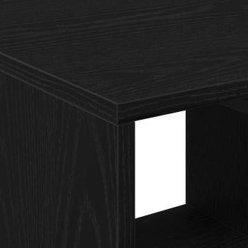 Couchtisch Schwarz Eiche 90x49x45 cm Engineering Holz