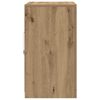 Sideboard mit LED-Lichtern Artisan Eiche 41x37x67 cm