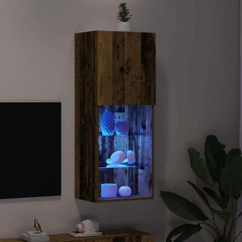 TV-Schrankset 40,5 x 30 x 102 cm Altholz Holzwerkstoff