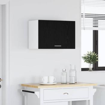 Hängeschrank in Schwarz-Eiche - 60x31x60 cm, Hergestellt aus Holzwerkstoff
