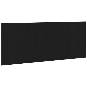 Bettkopfteile Schwarzes Eichenholz 200x1,5x80 cm Spanplatte