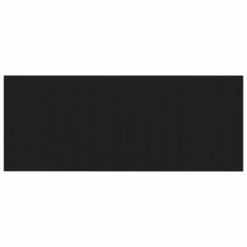 Bettkopfteile Schwarzes Eichenholz 200x1,5x80 cm Spanplatte