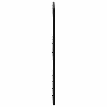 Bettkopfteile Schwarzes Eichenholz 200x1,5x80 cm Spanplatte