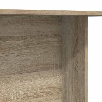 Esstisch 110 x 60 x 75 cm Holzwerkstoff Sonoma-Eiche