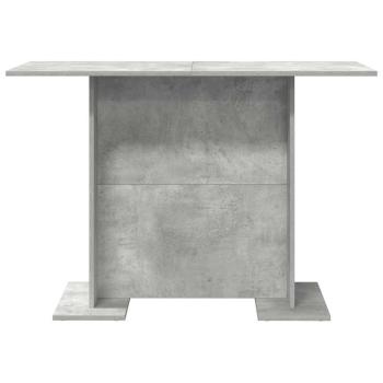 Esstisch Beton Grau 110x60x75 cm Holzwerkstoff