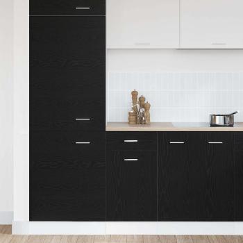 Schubladenunterbau - Schwarze Eiche, 40x46x81.5 cm, Aus Holzwerkstoff gefertigt