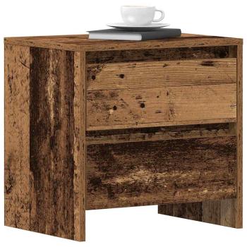 Nachttisch 2 Stk. Alte Holz 45x34x44,5 cm Holzwerkstoff