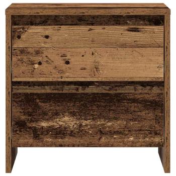 Nachttisch 2 Stk. Alte Holz 45x34x44,5 cm Holzwerkstoff