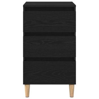 Nachttisch Schwarze Eiche 40x35x70 cm Holzwerkstoff