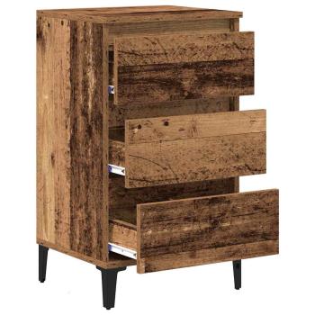 Nachttisch Altholz 40x35x70 cm Werkstoffholz
