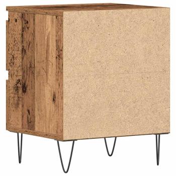 Nachttisch Altholz 40x35x50 cm Holzwerkstoff