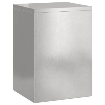 Outdoor Pflanzenstände Säule 2 Stück 24x24x35 cm Edelstahl