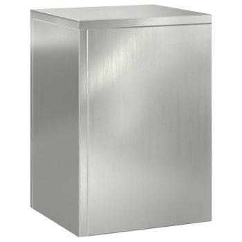 Outdoor Pflanzenständer Säule 2 Stück 24x24x35 cm verzinkter Stahl