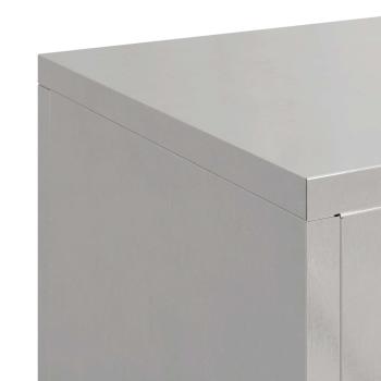 Outdoor Pflanzenständer Säule 3 Stück Edelstahl