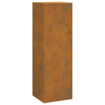 Outdoor Pflanzensäulen 3er Set Wetterfester Stahl