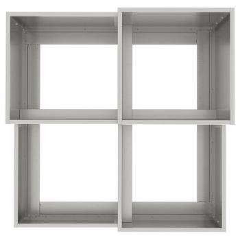 Gartenpflanzer 100x100x60 cm Edelstahl