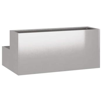 Gartenpflanzer 2-Tier 100x60x45 cm Edelstahl