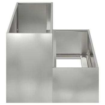 Gartenpflanzer 2-stufig 100x60x45 cm verzinkt