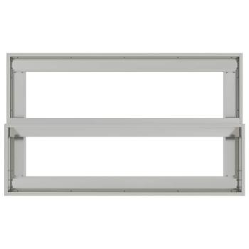 Gartenpflanzer 2-stufig 100x60x45 cm verzinkt