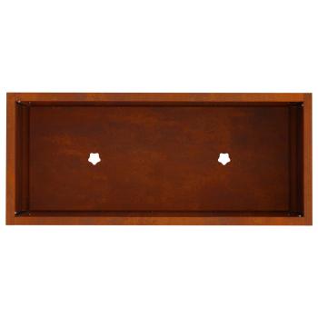 Hochbeet 60x26x45 cm Wetterstahl