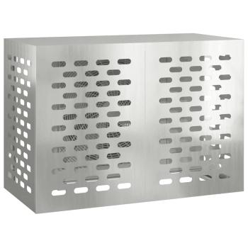 Klimaanlagenabdeckung Silber 100 x 50 x 70 cm Verzinkter Stahl