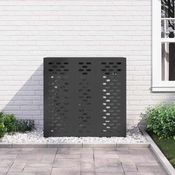 Klimaanlagenabdeckung Schwarz 110x50x105 cm
