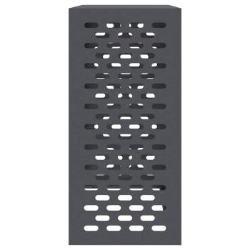 Klimaanlagenabdeckung in Anthrazit 110x50x105 cm aus Stahl