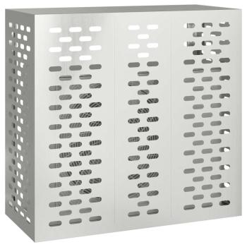 ARDEBO.de - Abdeckung für Klimaanlage 110x50x105 cm Galvanisiertes Stahl