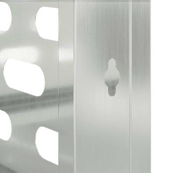Abdeckung für Klimaanlage 110x50x105 cm Galvanisiertes Stahl
