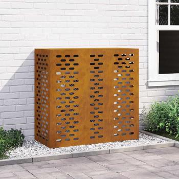 ARDEBO.de - Klimaanlagenabdeckung 110x50x105 cm Wetterfestes Stahl