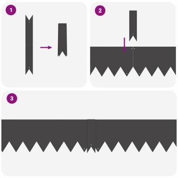 Rasenbegrenzungen 20 Stück Schwarz 100x0,5x15 cm Stahl