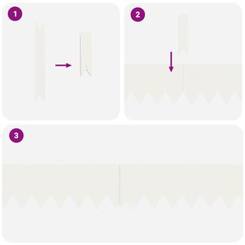 Rasenbegrenzungen 20 Stück Weiß 100x0,5x15 cm Stahl