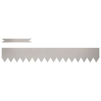 Rasenrandsteine 20 Stück 100x0,5x15 cm Wetterstahl